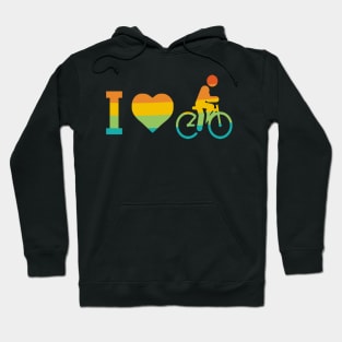 amor al ciclismo Hoodie